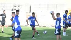 Primer entrenamiento de la pretemporada del Real Zaragoza