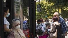 Huelga autobuses Zaragoza