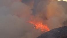 El incendio de Ateca avanza sin control