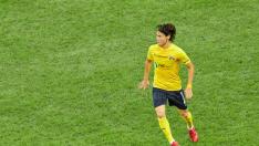 Kento Hashimoto, con la camiseta del Rostov ruso.