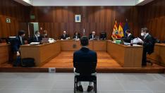 Un momento del juicio celebrado este miércoles en la Audiencia Provincial de Zaragoza.