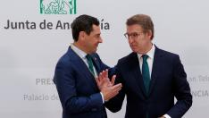 Moreno toma posesión de nuevo como presidente de la Junta de Andalucía