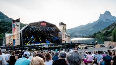 El grupo aragonés B vocal cerró el intenso fin de semana en Pirineos Sur.