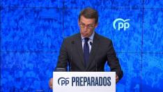 El presidente del PP insiste en que “mi objetivo es no ser Pedro Sánchez”