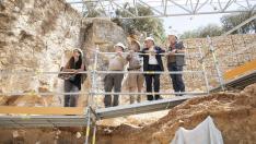 Alberto II de Mónaco visita Atapuerca.