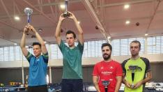 Podio del VI Trofeo Ciudad de Utebo