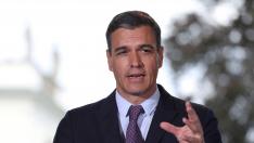 Pedro Sanchez en la cumbre hispano-polaca que se ha celebrado en Varsovia.