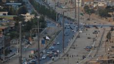 Vista general de la calle en Kabul, Afghanistan este 5 de agosto