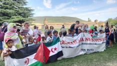 Una jornada de convivencia en Jaca con los niños saharauis acogidos este verano en la provincia de Huesca.