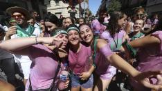 Fiestas de San Lorenzo en Huesca: 10 años del chupinazo, en imágenes