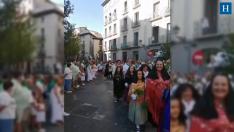 Muestrario de trajes y costumbres en el día grande de las fiestas de Huesca