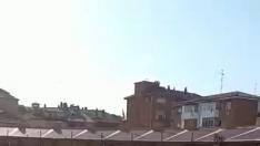 Ambiente en la plaza de toros de Huesca