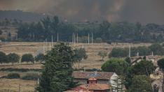 El incendio de Bejís, a última hora del miércoles.