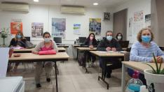 Curso para adultos de la DPZ, en una imagen de archivo.