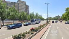El accidente ha tenido lugar en la calle Valle de Broto del Actur, en Zaragoza.