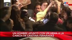 Un hombre de 35 años llegó a apretar el gatillo con la pistola muy cerca de la cabeza de la política argentina, pero el arma falló.