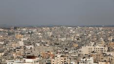 FILE PHOTO: General view of Gaza city