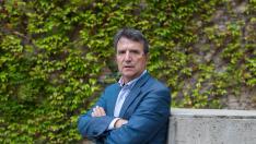 Santos Ruesga, en el Palacio de la Aljafería, el pasado martes, invitado por el Consejo Económico y Social de Aragón (CESA).