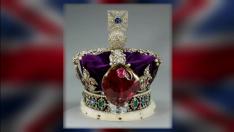 La corona imperial inglesa tiene una piedra preciosa procedente de la España medieval