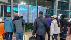 aeropuerto de Domodédovo en Moscú, Rusia.