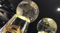 Los trofeos de World Digital Media Awards.