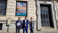 Diego Piñeiro, Nacho Escuín y Ana Argudo