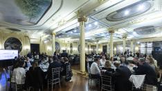 Cena de directivos de medios durante el Congreso WAN-IFRA.