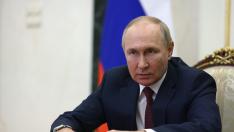 El presidente ruso, Vladimir Putin, este jueves en Moscú.