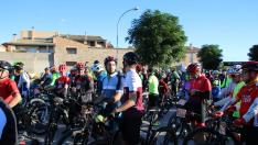Marcha solidaria BTT de Aspanoa.