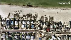 El rastro de destrucción del huracán Ian en Florida, desde el aire