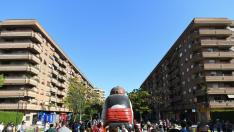 Fiestas del Pilar 2022: el Tragachicos en La Almozara.