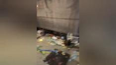 Así quedó la plaza del Pilar tras el pregón