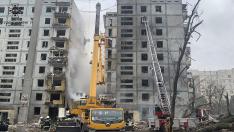 Nuevo ataque ruso en Zaporiyia afecta a varias plantas de un edificio