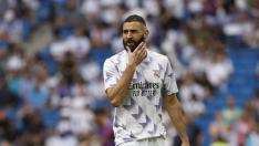 El futbolista francés del Real Madrid, Karim Benzema.