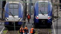 En transporte ferroviario, los mayores problemas van a estar en los trenes de cercanías de París y en los regionales