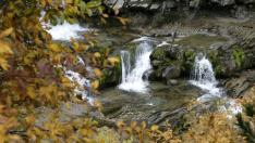 Paisaje de otoño en el Parque Nacional de Ordesa