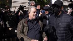 Steve Bannon sentencing after being found guilty on two charges in his contempt of Congress trial