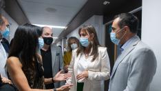 La consejera de Sanidad, Sira Repollés, visita la nueva unidad de Psiquiatría infanto-juvenil del Clínico de Zaragoza