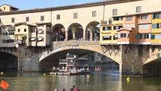 Florencia restaura el 'Ponte Vecchio'.