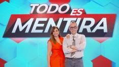 Risto Mejide y Mariló Montero en el programa 'Todo es mentira'