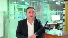 Juan Ciércoles, en uno de los hoteles que gestiona. a. G./BK