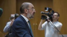 Javier Lambán, presidente de Aragón