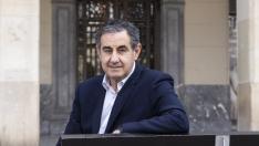 Imagen de archivo de Carmelo González, presidente de Fetraz, en el paseo de la Independencia de Zaragoza.
