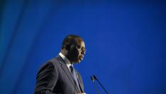 Macky Sall, presidente de Senegal, durante su intervención en la COP27.
