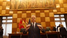 Azcón abre con su discurso el debate sobre el estado de la ciudad.