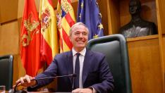 Debate sobre el estado de la ciudad en el Ayuntamiento de Zaragoza: Jorge Azcón