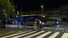 Muere un menor en Zaragoza arrollado por un bus urbano cuando circulaba en patinete