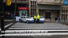 El suceso se ha producido en torno a las 14.00 de este martes en el barrio de Torrero