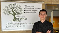 David Konwerski tiene 22 años y acaba de abrir su propio restaurante en Calanda