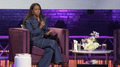 Michelle Obama en la presentación de su nuevo libro.